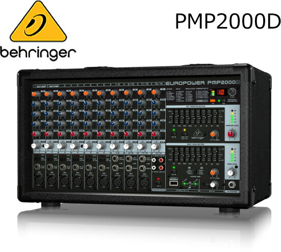 behringer EUROPOWER PMP550M パワーアンプ Behringer EUROPOWER PMP550M 5-Channel 500W Powered Mixer
