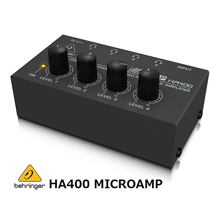 ◆BEHRINGER◆ 4台セット◆MA400 MICROMONモニターアンプ 楽天市場】BEHRINGER/べリンガー モニターヘッドホンアンプ