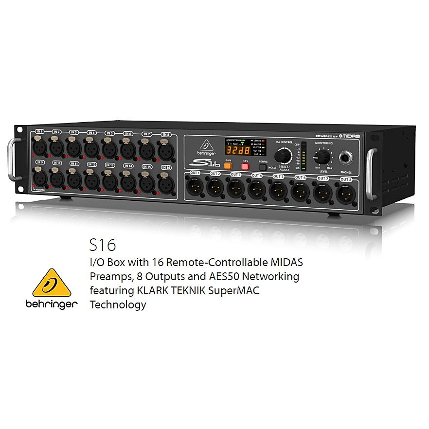 BEHRINGER ( ベリンガー ) SD16 ステージボックス Behringer SD16 – United States
