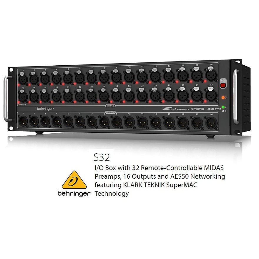 楽天市場】BEHRINGER/べリンガー 16入力8出力 ステージボックス