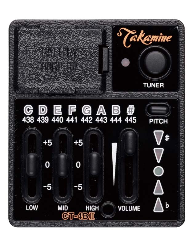 Takamine タカミネ エレアコ用プリアンプ PRE AMP CT-4B2 (PTU) ギター