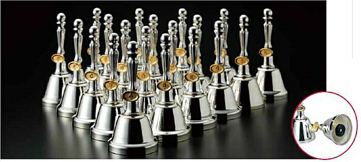 楽天市場】ゼンオン ミュージックベル ゴールド(真鍮製) 27音セット MB