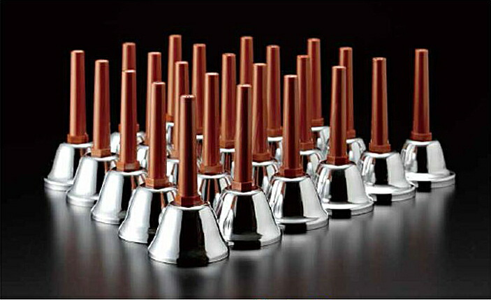 楽天市場】ゼンオン ミュージックベル ゴールド(真鍮製) 27音セット MB