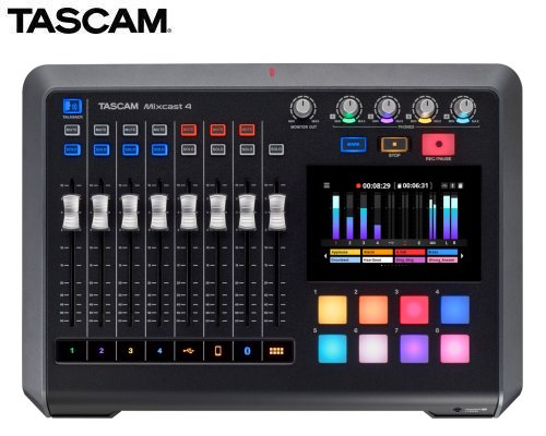 Tascam タスカム Mixcast 4 ポッドキャスト制作ワークステーション Usbオーディオユーザインタフェース Makelink In