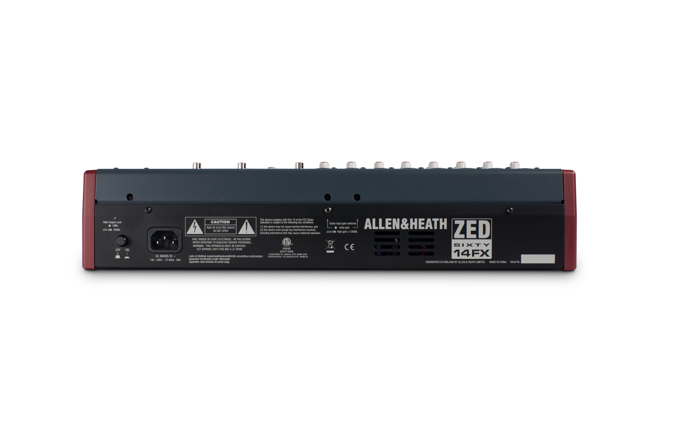 Allen Heath（AH） アレン＆ヒース（アレヒ）ZED60-14FX アナログ