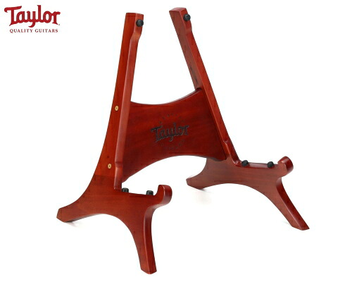 Taylor/テイラー ギタースタンド 1412 Taylor Mahogany Guitar Stand,Mahogany, Dark Finish テイラーギター|RIZING 店