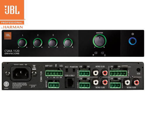 楽天市場】JBL PROFESSIONAL CSMA 280 ミキサー内蔵パワーアンプ