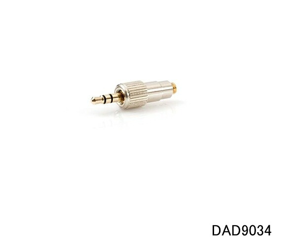【DPA】DAD9034 ワイヤレス用変換アダプター MicroLock 対応製品 MicroLock to Mini-Jack (with thread)