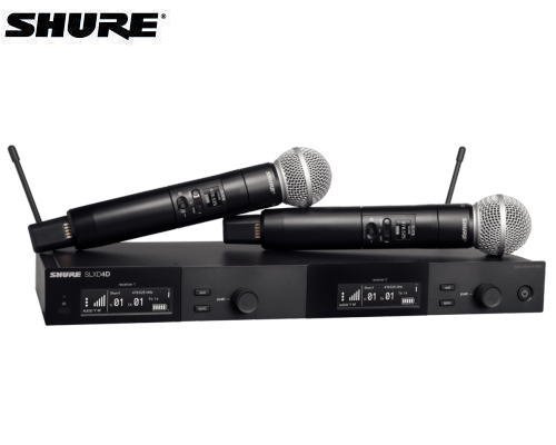 楽天市場】SHURE ワイヤレスマイク6本セット BLX288/PG58 B帯 800MHz