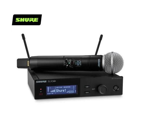 SHURE（シュア）SLXD24+J/58-JB デジタルワイヤレスハンドヘルドシステム B帯（SLXDプラス シリーズ）