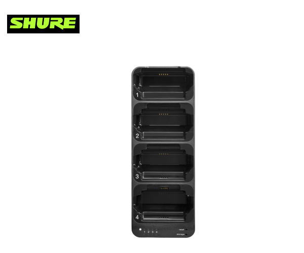 SHURE ( シュアー ) SBC441J／4ベイ充電ステーション AXT Digital PSM