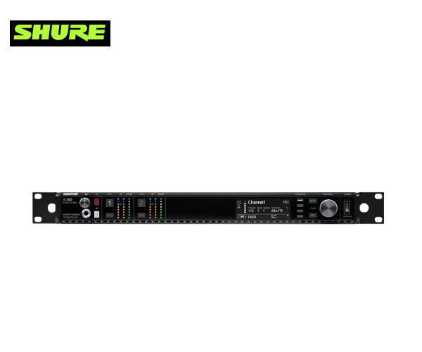 SHURE ( シュアー ) AD4DJ-DC-Z16/2chワイヤレスマイク受信機 (対応周波数・1.2GHz帯)DC電源モジュール搭載モデル|RIZING 店