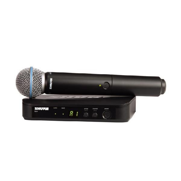 SHURE シュアー BLX24 BETA58A ワイヤレスマイクセット（ハンドヘルド