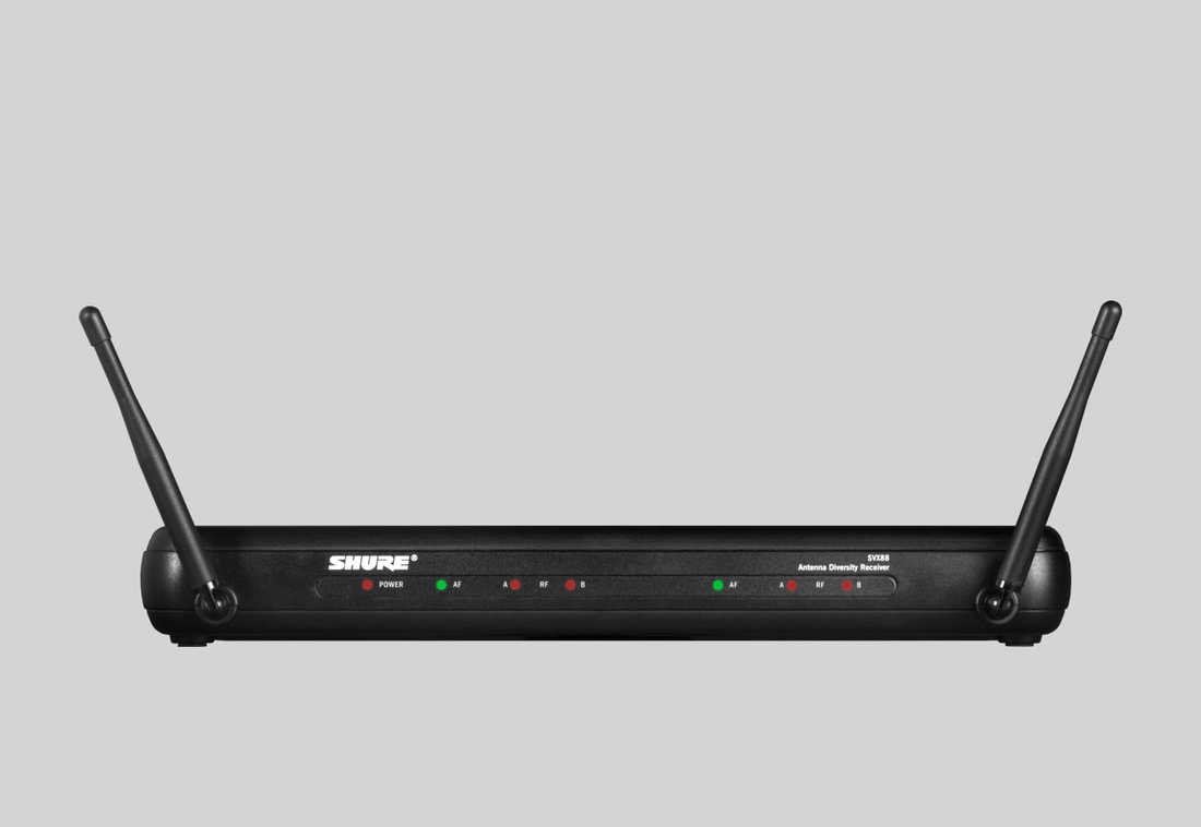【動作確認済】SHURE シュア ワイヤレスシステム受信機 SVX4 SVX4 - SVX4 Diversity Receiver - Shure Asia