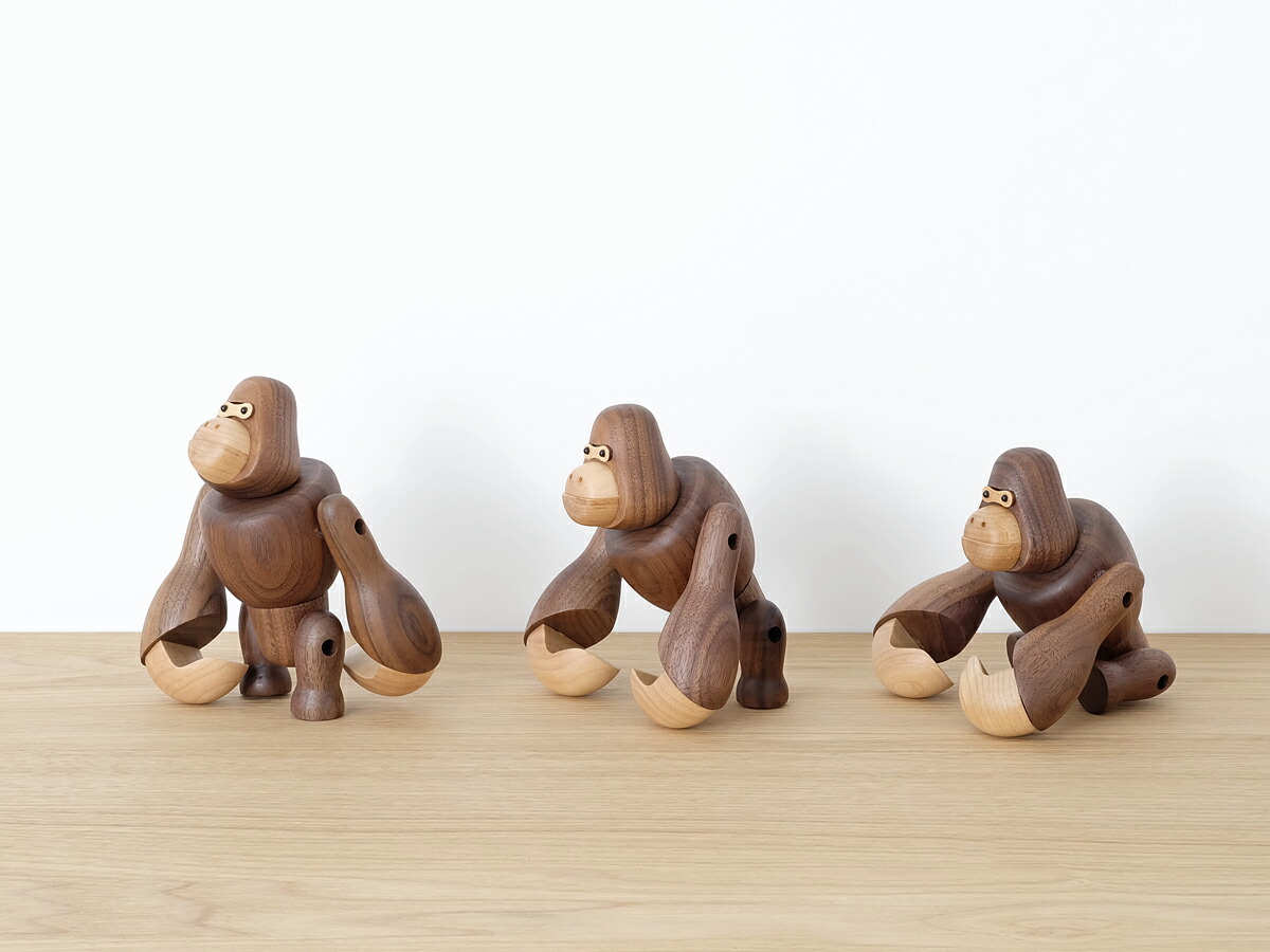 Gorilla ゴリラ オブジェ 置物 北欧 インテリア 雑貨 デザイナーズ