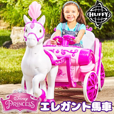 楽天市場 Huffy ディズニー プリンセス ロイヤルホース And キャリッジ ライドオン 子供用 電動乗用玩具 馬車 充電式 室内用 庭 散歩 豪華 Huffy Disney Princess Royal Horse And Carriage Girls 6v Battery Powered Ride On r Baby 1号店