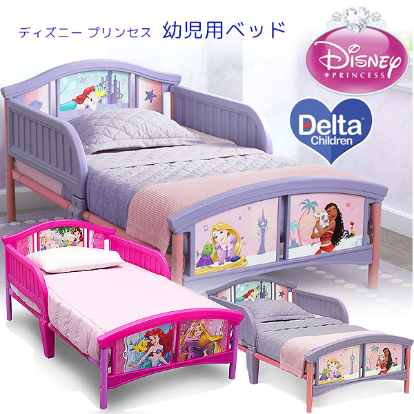 楽天市場】デルタ ディズニー ミニーマウス 幼児用ベッド トドラー