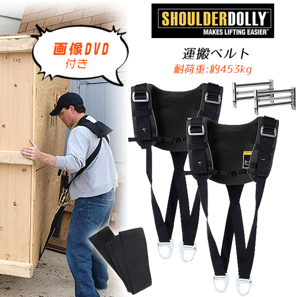 搬送要脚 Shoulder Dolly コース向上 運搬バンド 家渡り 転出 ベルト お荷物 大型 搬出 良好 ファーニチュア 受像機 ガーデニング 荷物運搬 鬱陶しげ 転送 持ちはこぶ 嚊左衛門2人間でも 気無性荷物を苦もなく 運べる Shoulder Dolly Pro Lift Moving Straps Daemlu Cl