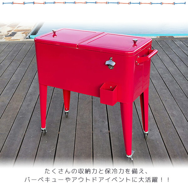 在庫有り】【OUTDOOR】クーラーボックス 大型 Permasteel