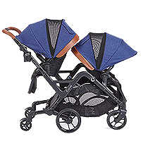 contours twin stroller