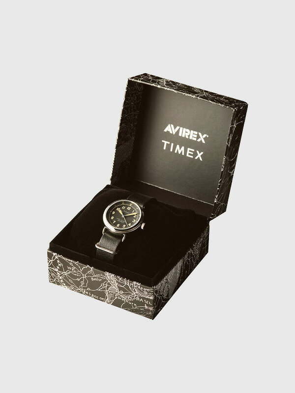 AVIREX TIMEX 腕時計 アビレックス アヴィレックス 50周年 タイメックス MIDGET TYPE-25A ミジェット コックピット 7835973002 AVIREX 50th &times; TIMEX "MIDGET" Limited Edition｜RODEO BROS ／ ロデオブロス