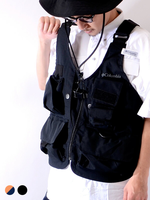 日本製 Columbia コロンビア ベスト レディース メンズ Fila ユニセックス 春夏 春夏 大きいサイズ Vest Green Pines Vest グリーン パインス ベスト フィッシングベスト フィッシャーマンベスト ラゲッジベスト 海 川 湖 釣り アウトドア 登山 フェス Pm3793 夏休み