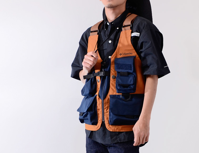 Columbia コロンビア ベスト レディース メンズ ユニセックス 春夏 大きいサイズ Green Pines Vest グリーン パインス ベスト フィッシングベスト フィッシャーマンベスト ラゲッジベスト 海 川 湖 釣り アウトドア フェス Pm3793 父の日 ギフト プレゼント ラッピング