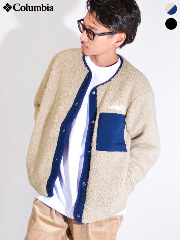 Columbia コロンビア フリース メンズ レディース Seattle Mountain J ユニセックス ジャケット お正月 登山 シアトル ボア ブルゾン モコモコ もこもこ ゆったり Seattle Mountain Jacket シアトル マウンテン リバーシブル アウトドア Pm3812 Seattle Mountain J お正月