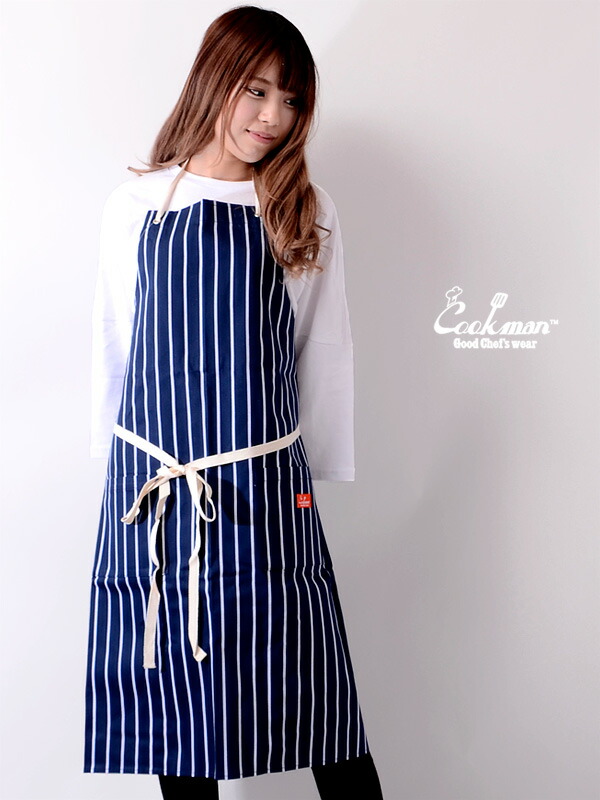 楽天市場 Cookman クックマン エプロン おしゃれ かわいい ブランド ロング レディース メンズ ユニセックス Long Apron ストライプ ネイビー 前掛け Diy 日曜大工 キッチン カフェ ショップエプロン 233 父の日 ギフト プレゼント ラッピング Rodeo Bros