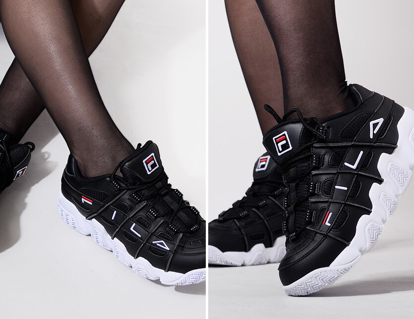 楽天市場 Fila フィラ スニーカー 厚底 レディース メンズ ユニセックス ダッドシューズ ダッドスニーカー Barricade Xt 97 W バリケード 黒 ブラック 厚底スニーカー 靴 水原希子着用モデル ランニング シューズ F0415 0014 5bm 014 ホワイトデー ギフト