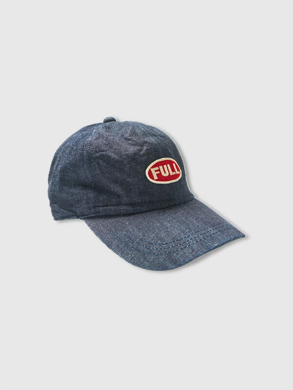 Fullcount デニム キャップ FULLCOUNT/フルカウント】「Full Wappen Denim Cap/フルワッペン