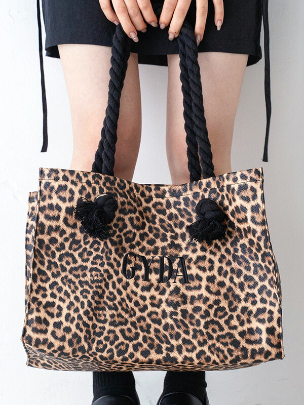 楽天市場】GYDA ジェイダ フェイク レザー トート バッグ ショッパー風