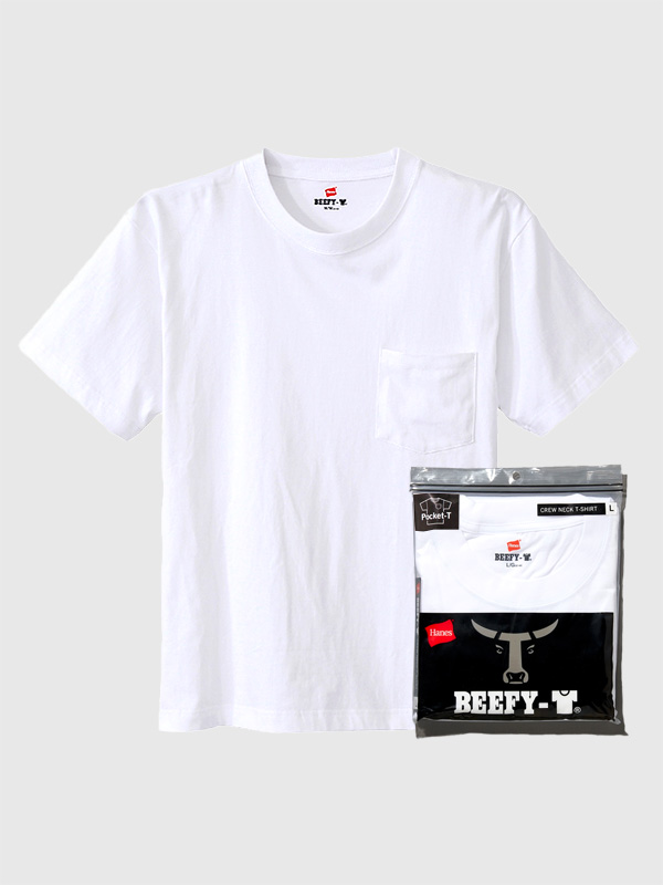 楽天市場 ゆうメール便送料無料 Hanes ヘインズ ビーフィー Beefy ポケット Tシャツ レディース メンズ ユニセックス ブランド 綿 100 半袖 パックt ポケt 無地 カットソー クルーネック ヘビーウエイト 丸胴 スポーツ カジュアル H5190 父の日 プレゼント ギフト