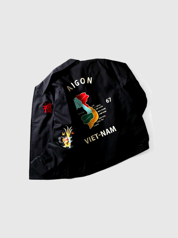 楽天市場】HOUSTON ヒューストン ベトジャン VIETNAM JACKET 51471