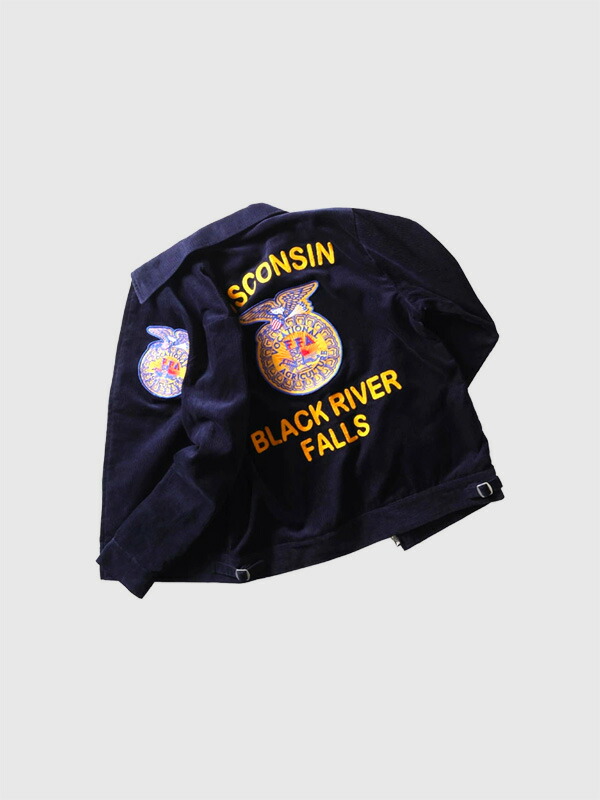 HOUSTON コーデュロイ刺繍ジャケット セール】HOUSTON/ヒューストン Corduroy Embroidery Jacket