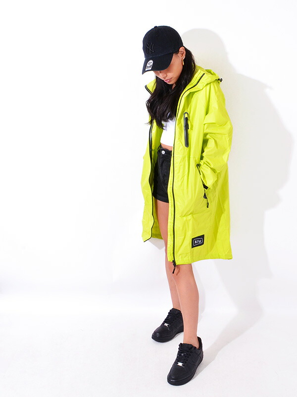 Kiu キウ レインコート レディース メンズ おしゃれ かわいい 防水 撥水 耐水 ゆったり レインウェア カッパ ユニセックス Rain Zip Up ジップアップ ジャケット 雨具 自転車 通学 フェス キャンプ アウトドア 止水ファスナー K116 夏休み ギフト プレゼント ラッピング