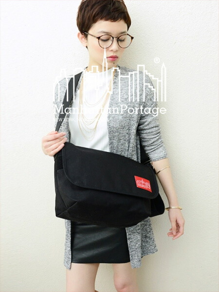 Manhattan Portage マンハッタンポーテージ ビンテージ メッセンジャーバッグ バッグ メンズ レディース ユニセックス ショルダーバッグ 斜めがけ Vintage Messneger Bag MD M 正規品 男女兼用 通勤 通学 MP1606VJR ハロウィン ギフト プレゼント