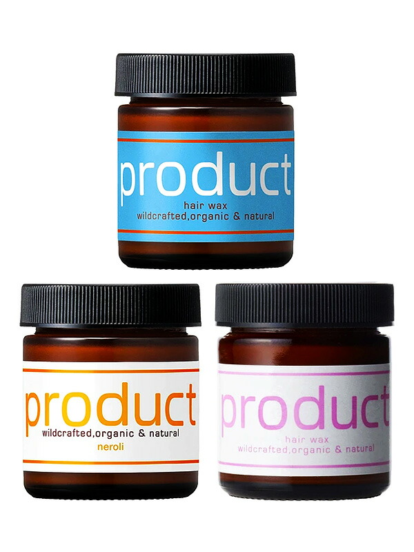 【国内正規販売店】product プロダクト ヘアワックス ネロリ ダマスクローズ 青 3種類 セット メンズ レディース 42g バーム オーガニック ザ・プロダクト ハンド リップ ケア 全身 マルチバーム 天然由来成分...