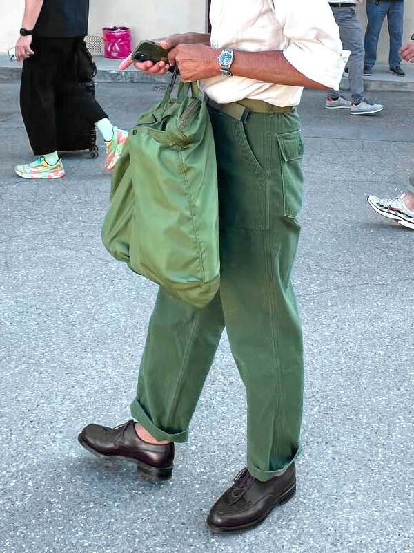 マディソンブルー ファティーグパンツ ベイカーパンツ カーゴパンツ カーキ MADISONBLUE(マディソンブルー)｜FATIGUE PANTS LBS