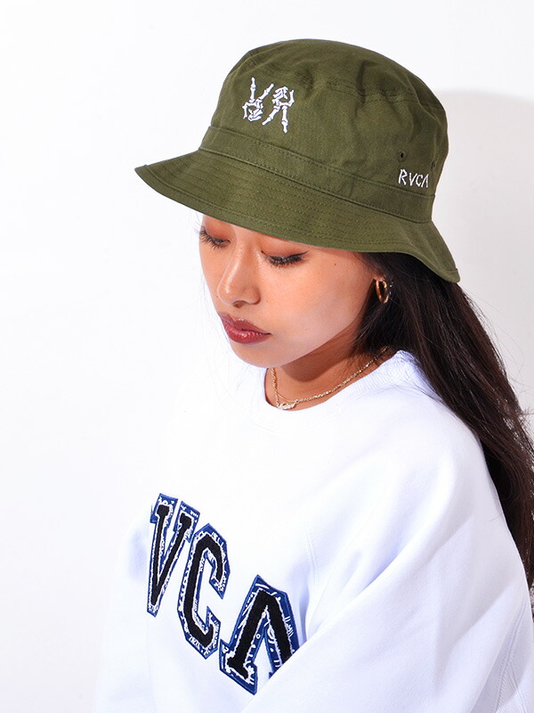 楽天市場 Rvca ルーカ キャップ バケットハット メンズ レディース ユニセックス ブランド かわいい ハット 帽子 Bone Piece Hat ボーン 骨 サファリハット バケハ キャンプ アウトドア フェス ダンス スポーツ 登山 042 933 ハロウィン ギフト プレゼント ラッピング