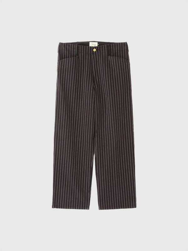Schott ショット ストライプ フリスコ パンツ ブラック チャコール Lポケット ヘリンボーン ワーク アメカジ 7826910003 STRIPE FRISCO PANTS｜RODEO BROS ／ ロデオブロス