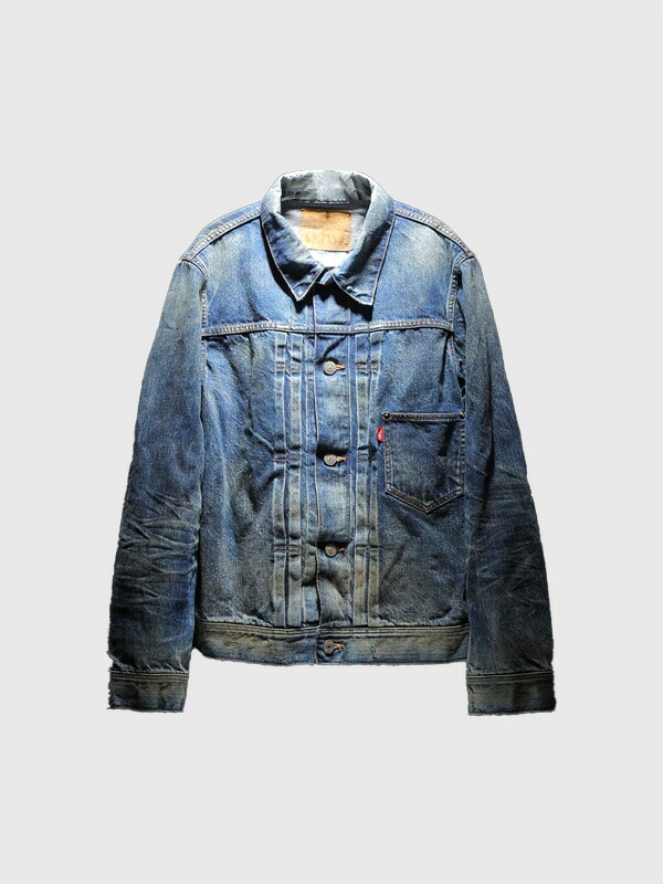 TMT ジーンズ 上衣 メンズ 戦争状態ひな形 1st HQ DENIM TRUCKER JACKET vintage processing Tうしろ側 真っただ中セパレート 今めかしい かっこいい 分かりやすい 日本製 ティーエムティー ヴィンテージ 工業 トラッカージャケット TJKT9906