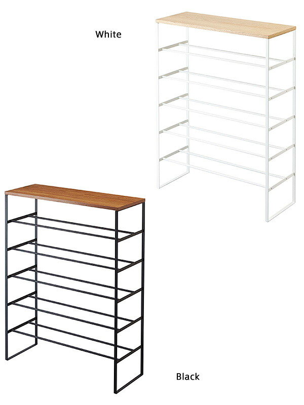 山崎実業 Tower タワーシリーズ 収納 シューズラック おしゃれ シンプル 靴箱 下駄箱 靴置き シューズ収納 靴入れ 玄関 小物置き 傘 靴ベラ掛け 折りたたみ傘 小物置き 天板 フック エントランス 玄関収納 Yamazaki 3369 3370 父の日 ギフト プレゼント ラッピング