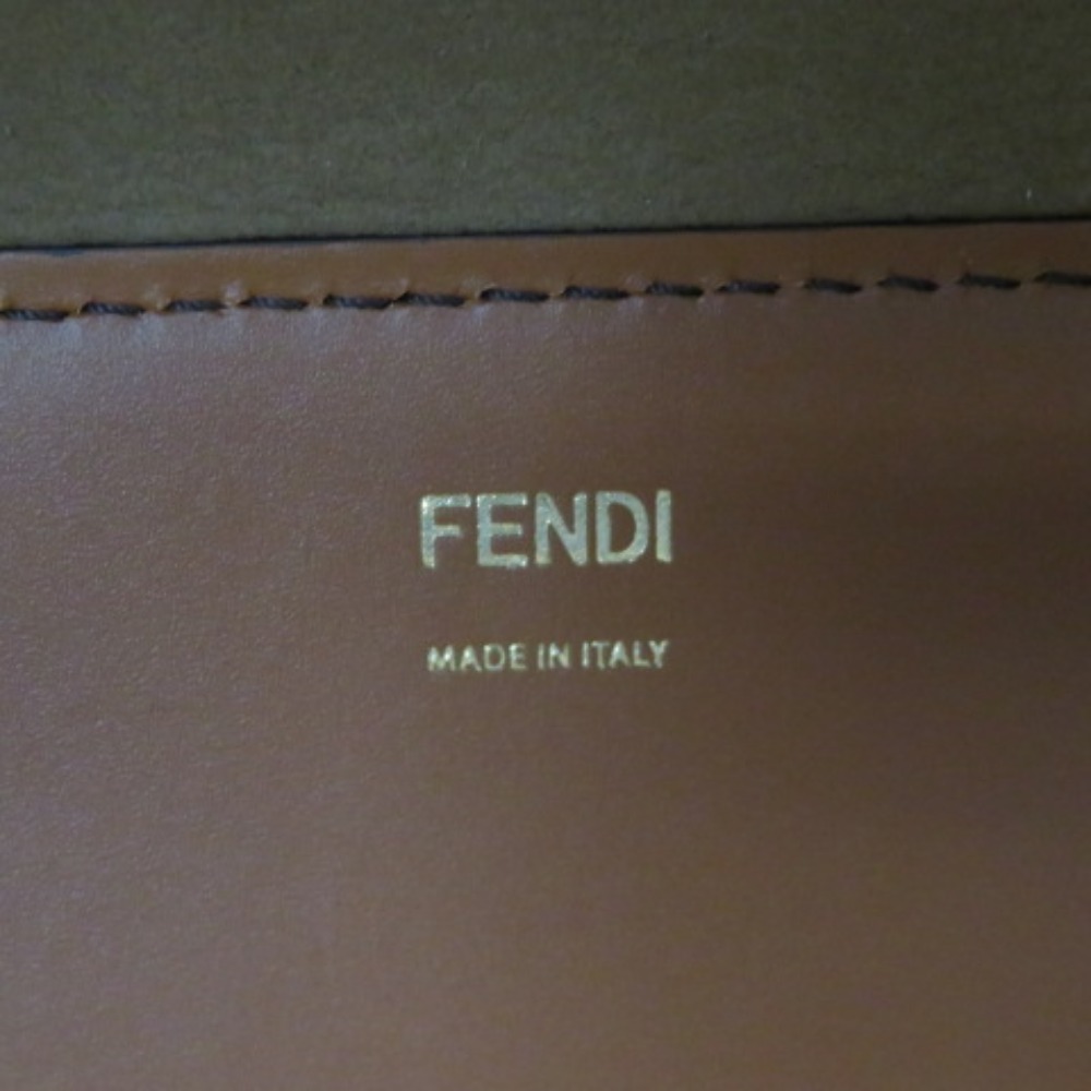 本物 未使用品 Fendi フェンディ サンシャインショッパー トートバッグ レザー ブラウン レディース 中古 Mozago Com