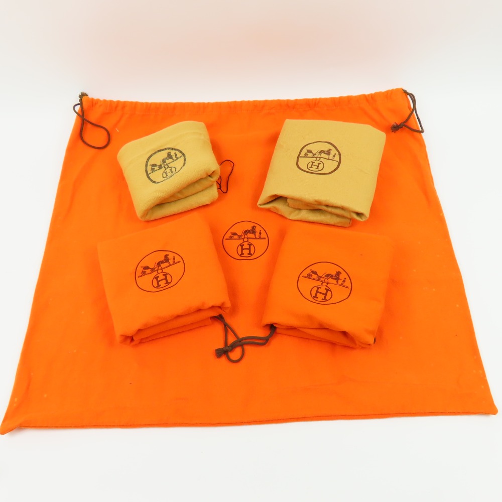楽天市場】エルメス HERMES 保存袋 巾着 ショッパー コットン