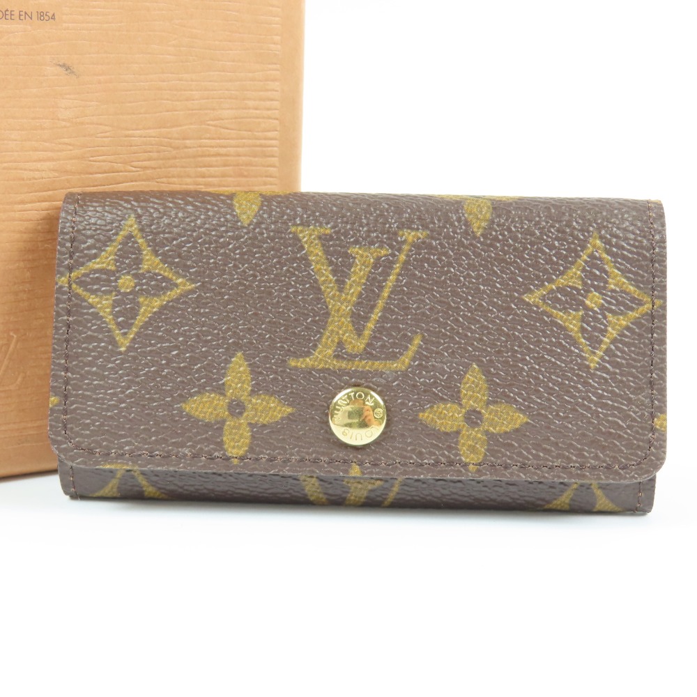 G2274 未使用 ルイヴィトン モノグラム ミニ 4連キーケース LOUIS VUITTON - 【未使用】ルイヴィトン キーケース モノグラム