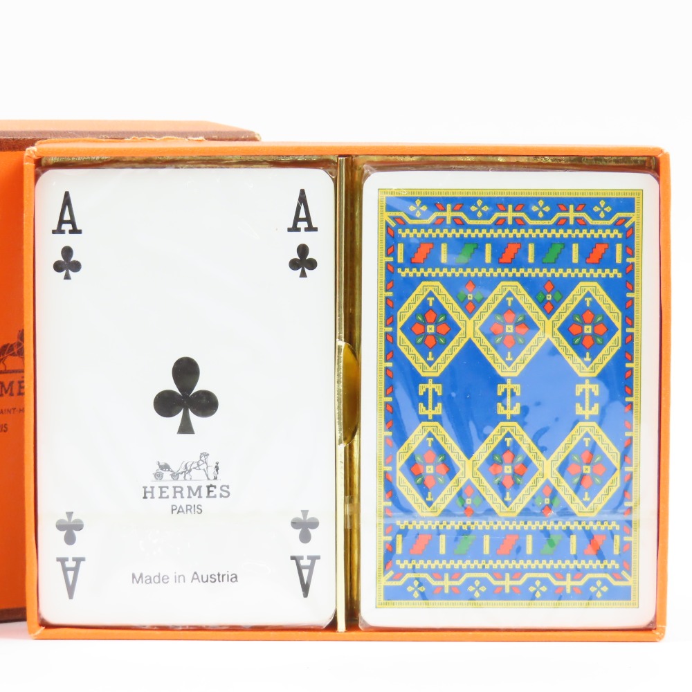 HERMES エルメス　トランプ　タロットカード　カードゲーム 入手困難】HERMESおしゃれなトランプカードタロットインテリア