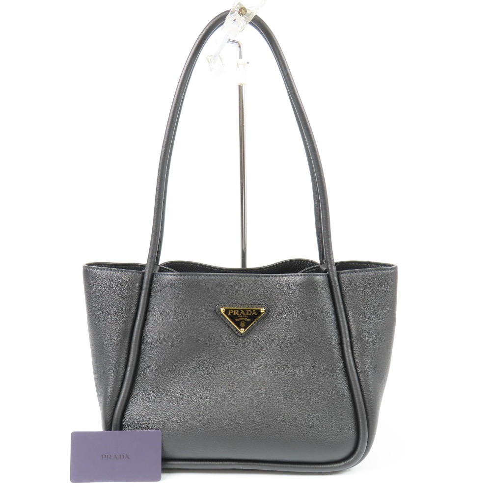 楽天市場】【美品】プラダ 【PRADA】スカルモチーフ レザー トート