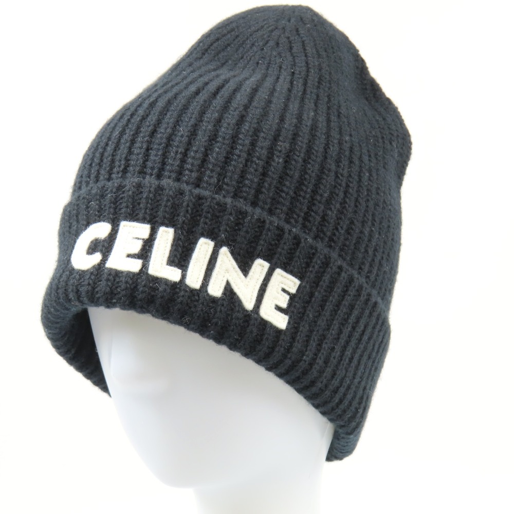 楽天市場】CELINE セリーヌ ニット帽 2AD6H048T.38OW メンズ ビーニー