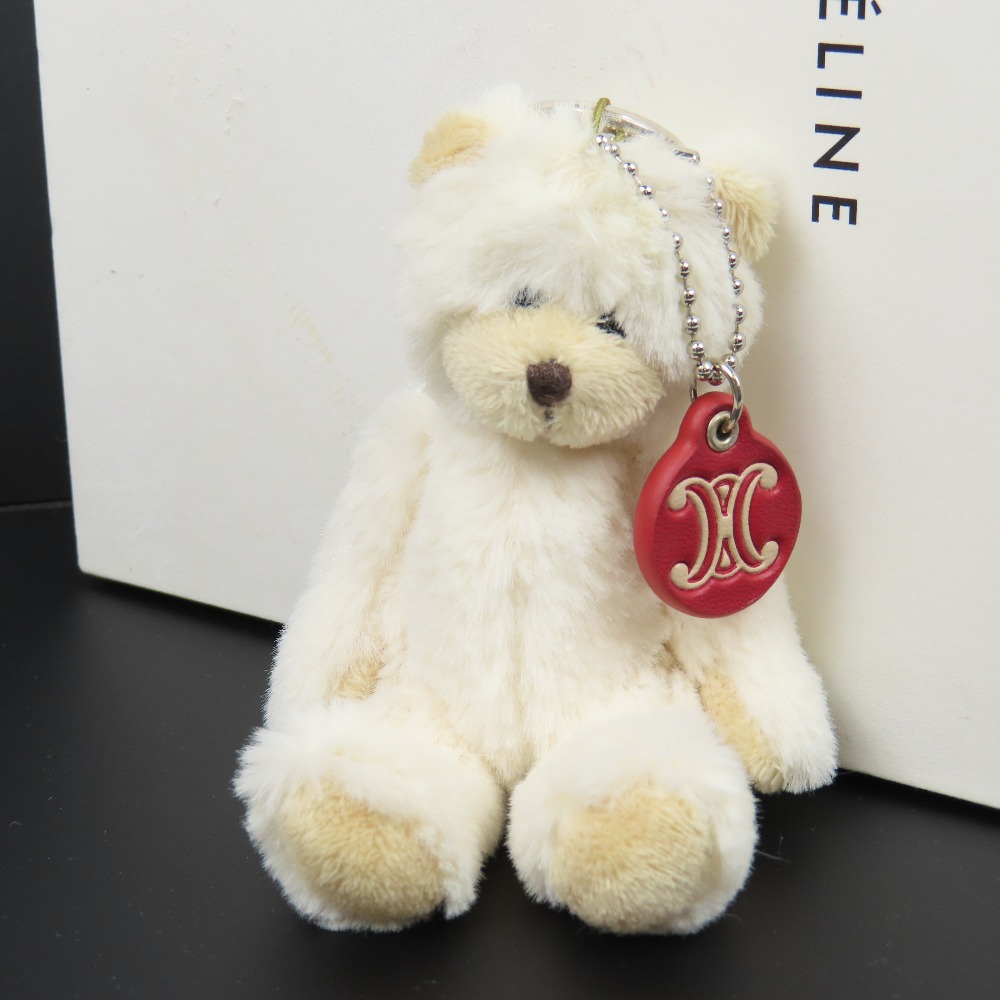 楽天市場】【CELINE】セリーヌ くま ぬいぐるみ ピンク テディベア